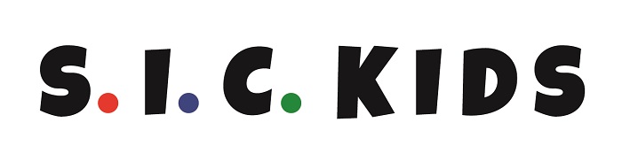 S.I.C. ロゴ wh×bk_ロゴのみ